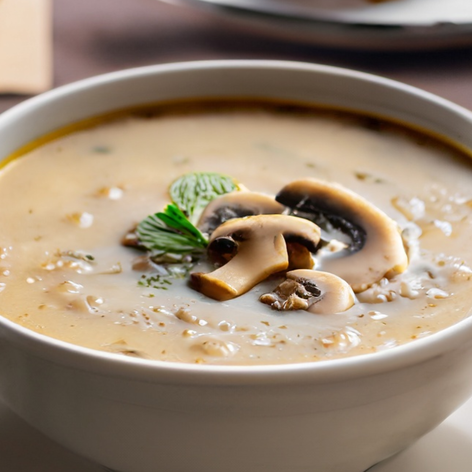 mushroom soup