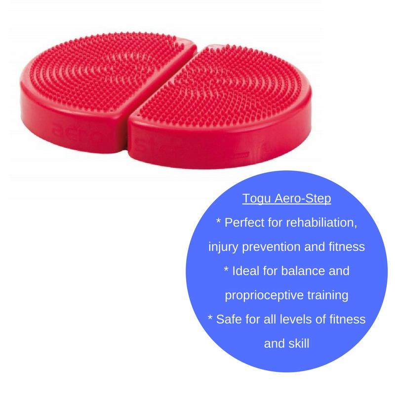 Togu Aero Step is a completely adjustable balance trainer. Available in Regular or the larger Pro model