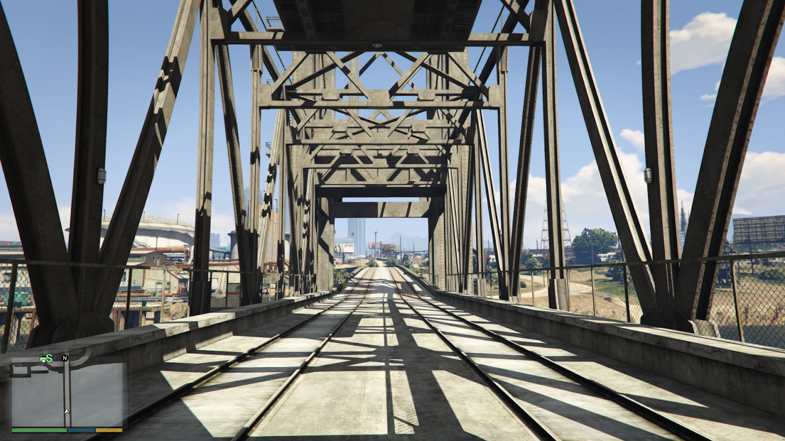 Elysian Island Train Bridge In GTA 5