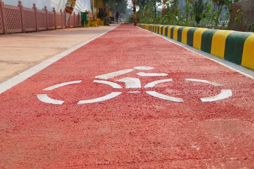 cycle track flooring