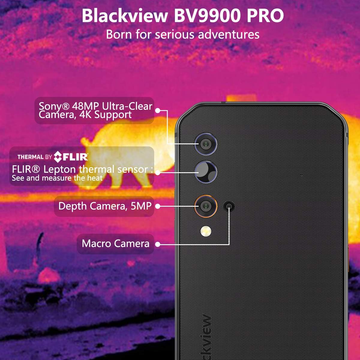 Blackview BV9900 Pro indestructible phone