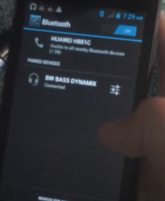 How to Pair Blackweb Headphones with Android - Step 3: Turn on Bluetooth - 
 Headphonetic.com 