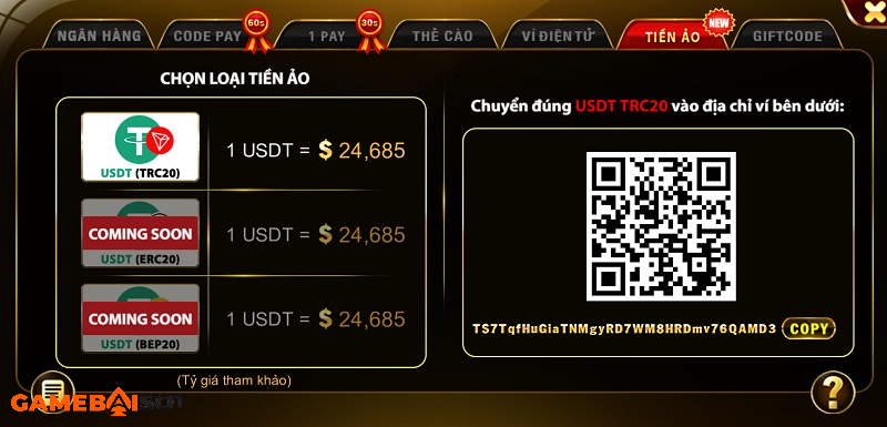 nạp tiền tại fo88 club