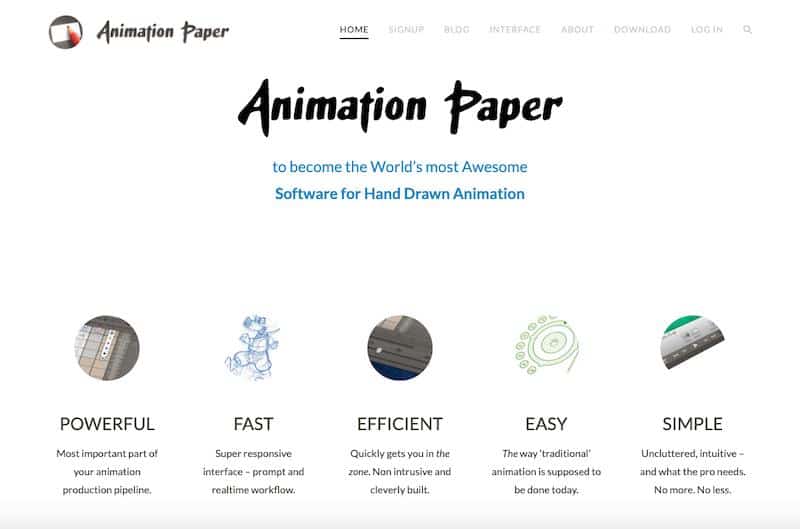 Best Animation Software: Animation Paper 