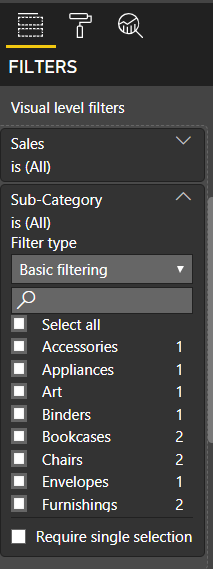 Power BI filters on dashboards | How to Add Power BI Filters on Dashboards