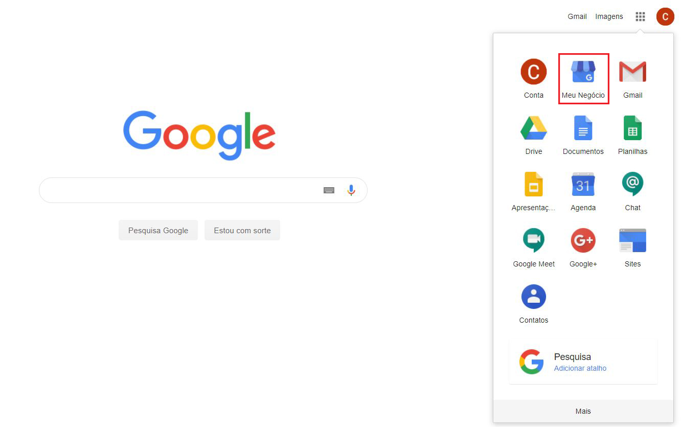 como logar no google meu negócio