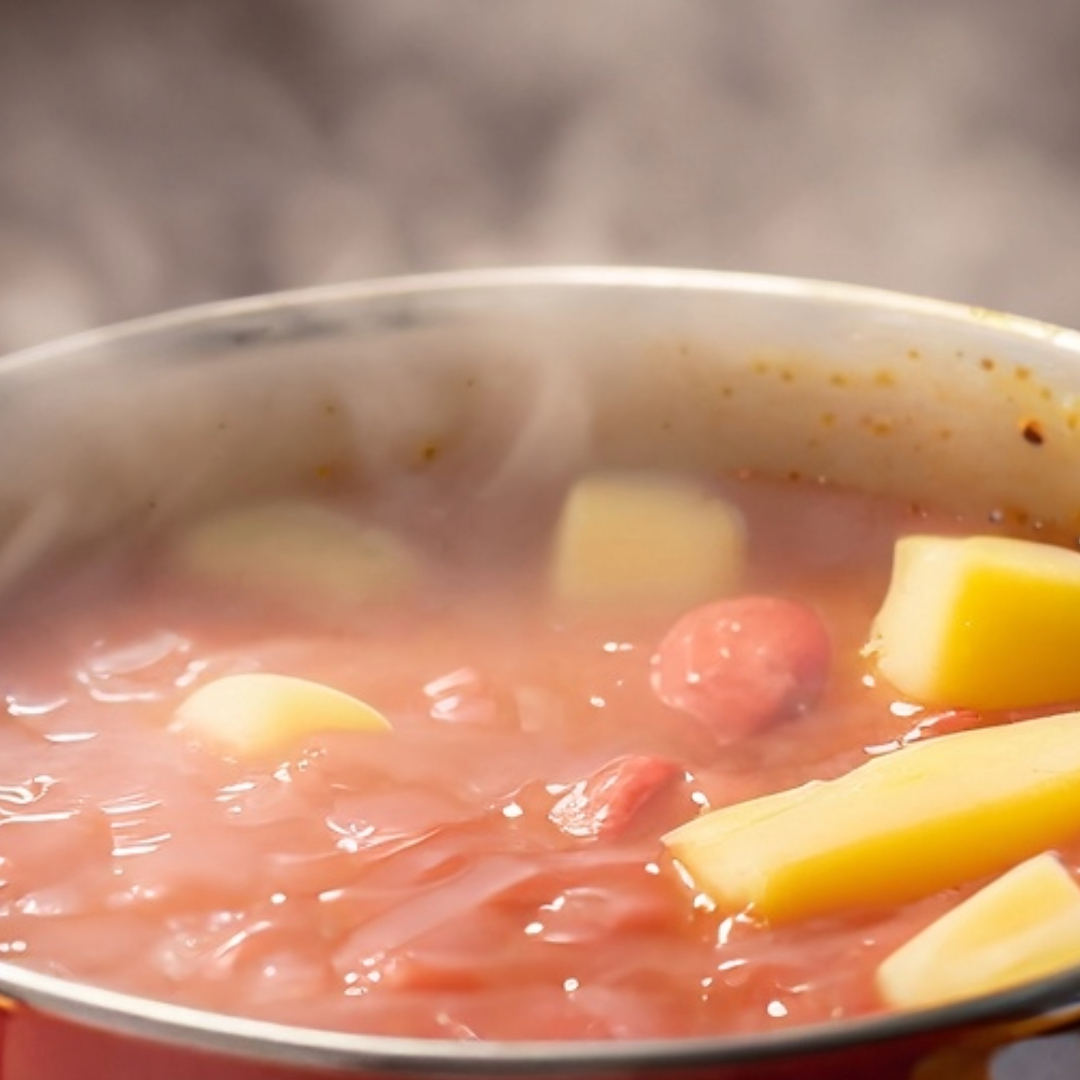 Red Potato Soup Recipe - A Delectable Crunch - Soup Chick