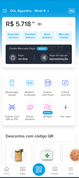 App Conta Mercado Pago 2