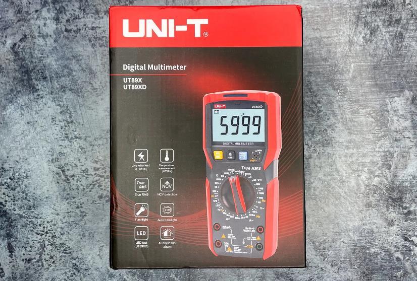 Мультиметр с функцией измерения емкости Uni-t UT58D