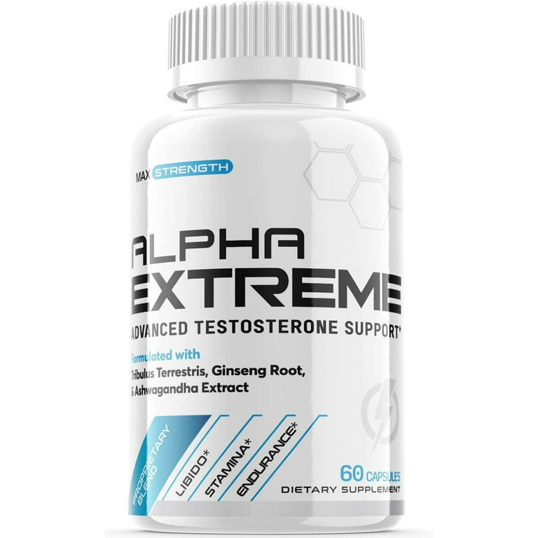 Alpha Extreme Enhanced Testosterone Booster Pills for Men