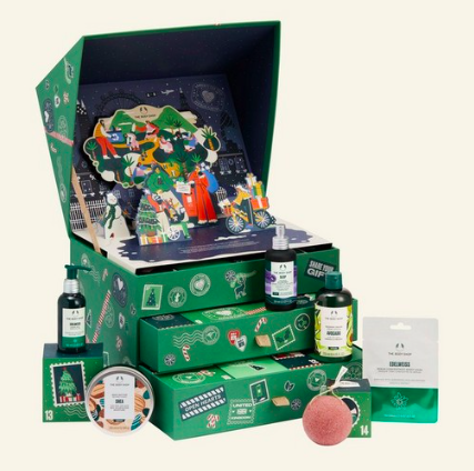 The Body Shop has not one but three beauty advent calendars this year