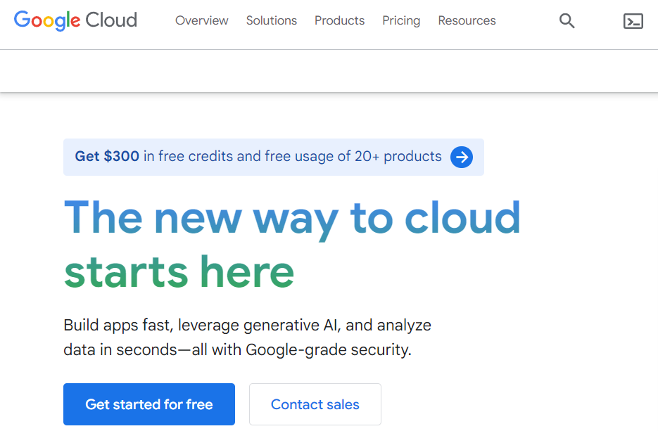 خدمة استضافة ووردبريس مجانية عبر مزود الاستضافة المجانية Google Cloud