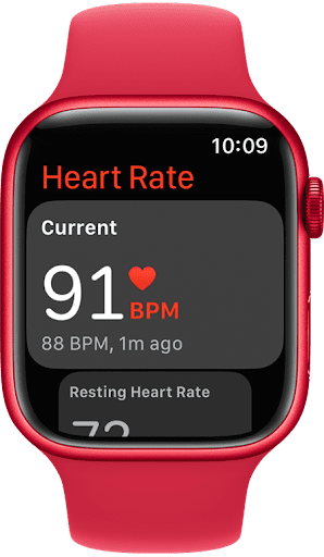 Your heart detected by Apple Watch. 