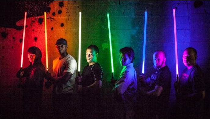 lightsabers for dueling