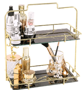 2 tier beauty organizer