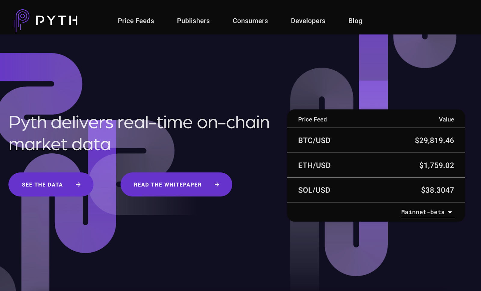 website pyth network