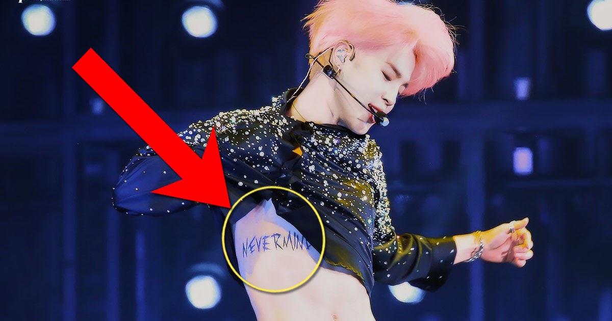 BTS Jimin's Tattoos And The Meanings Behind Them - Koreaboo