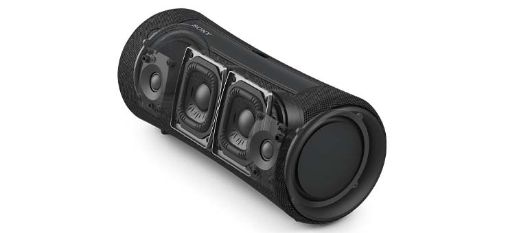 Image detailing the SRS-XG300 X-Series Portable Wireless Speaker's, X-Balanced Speaker Unit