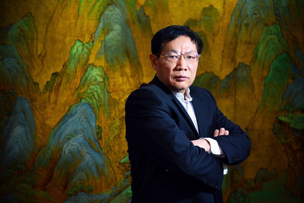 2012年的任志强。他最近称中国领导人习近平是“一位剥光了衣服也要坚持当皇帝的小丑”。