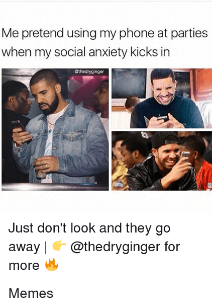7 Memes about social anxiety