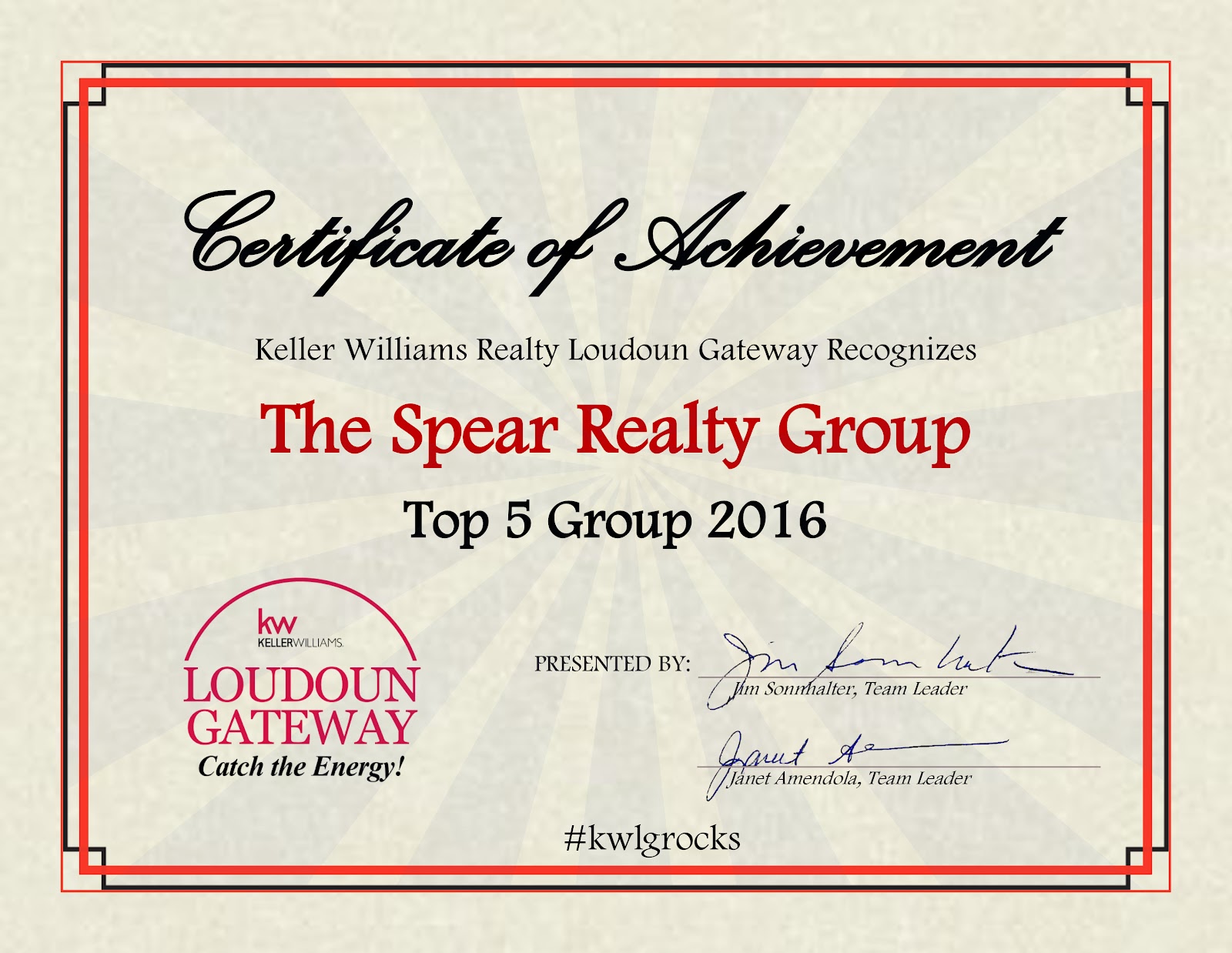 2016 Top Real Estate Group