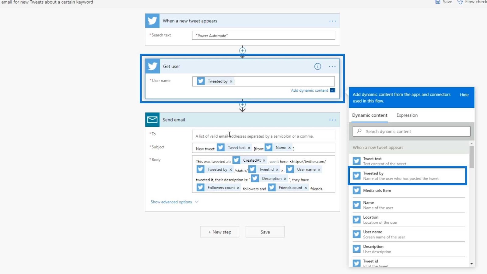 Automated Flow In Microsoft Power Automate