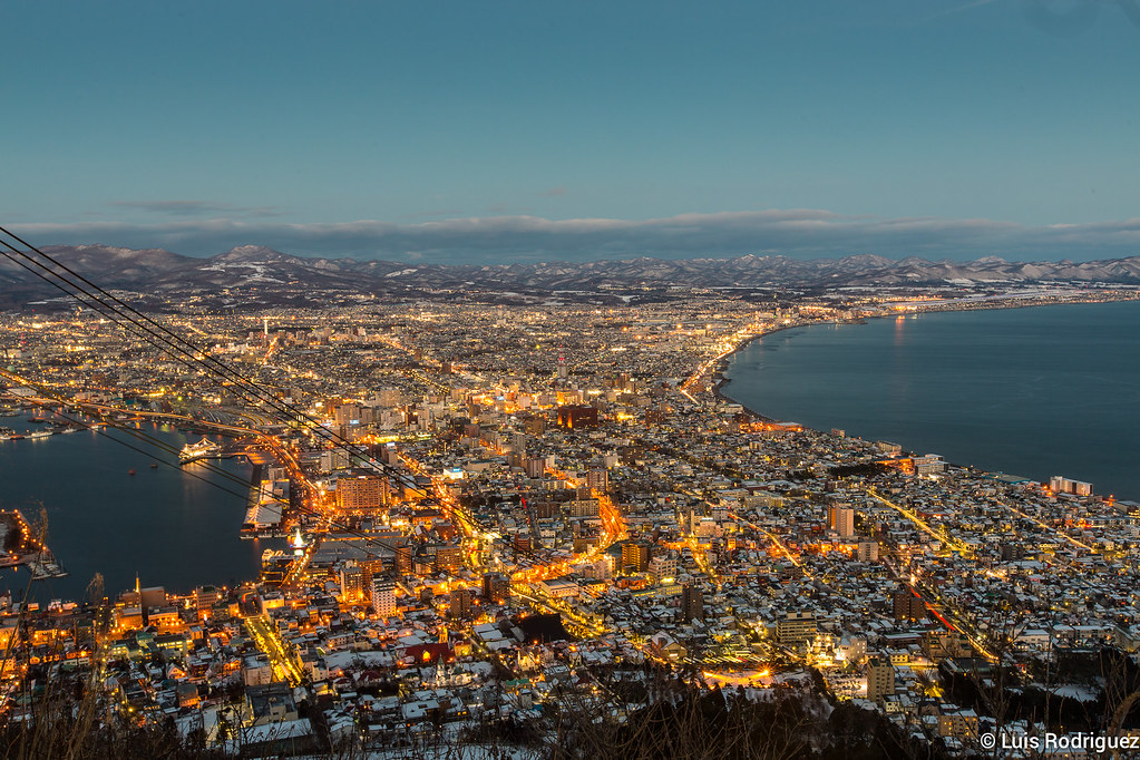 View from Mount Hakodate