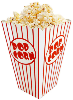 Image of a popcorn container