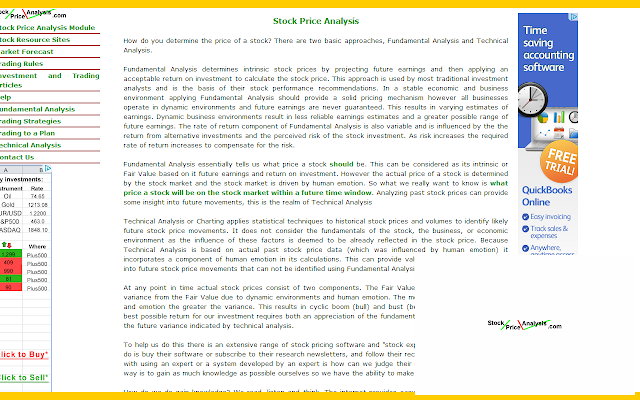 Aplikasi Stock Price Analysis