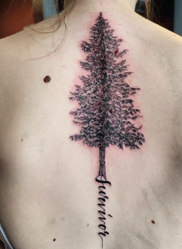 Survivor Tree Tattoo