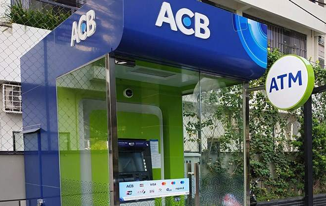 Bạn có thể đến trực tiếp cây ATM ACB để in sao kê