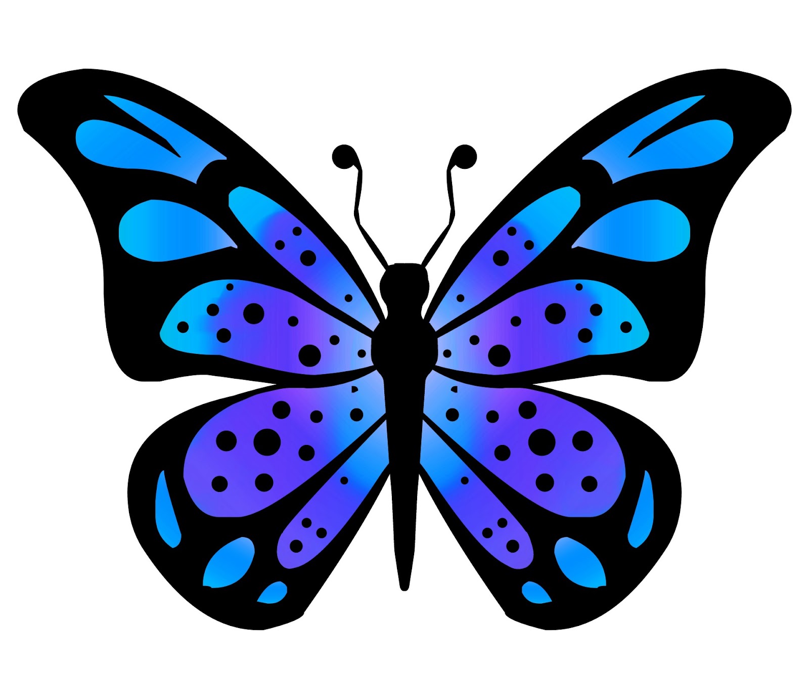 Clipart Butterfly 3 Free Stock Photo - Public Domain Pictures