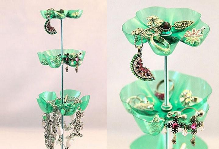 DIY Botol Bekas Menjadi Tempat Menyimpan Perhiasan