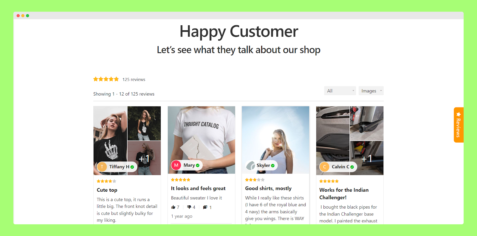 Ryviu product review shopify app