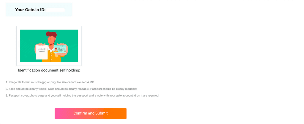 Créer un compte sur Gate.io