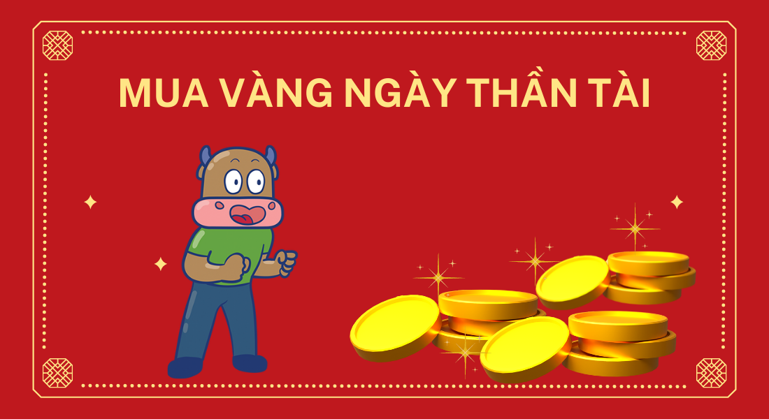 Mua vàng ngày thần tài để cầu may mắn, tài lộc