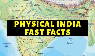 Very important factual notes on Indian physical geography for afcat cds nda upsc exam