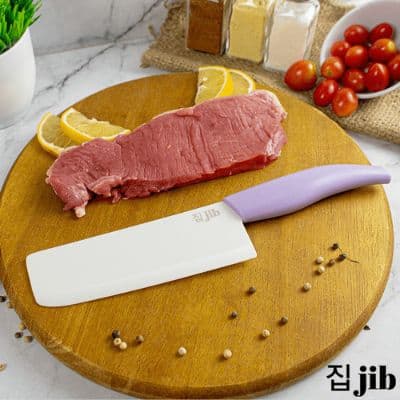Best Meat Knife - Merk JIB Ceramic Cleaver Knife