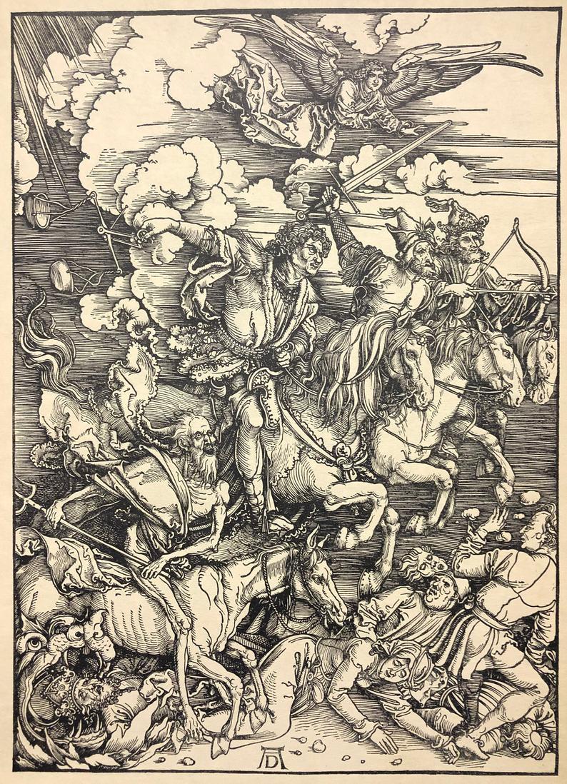 ALBRECHT DURER German 1471-1528 The Four Horsemen of image 0