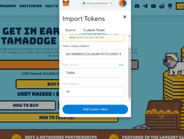 Gjør krav på dine Tamadoge coins