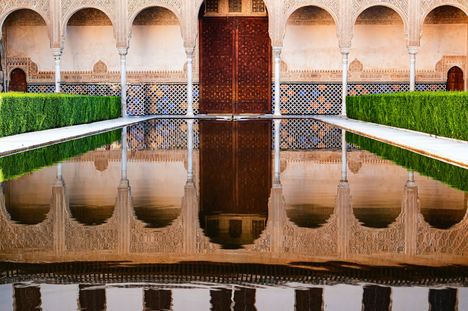 The Alhambra Palace in Granada, just a couple hours by train from Malaga
