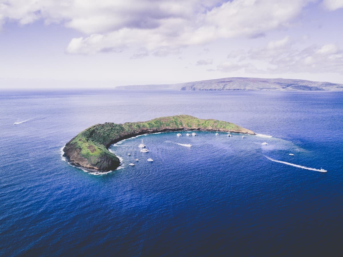 Molokini Crater is one of the best  snorkeling Spots