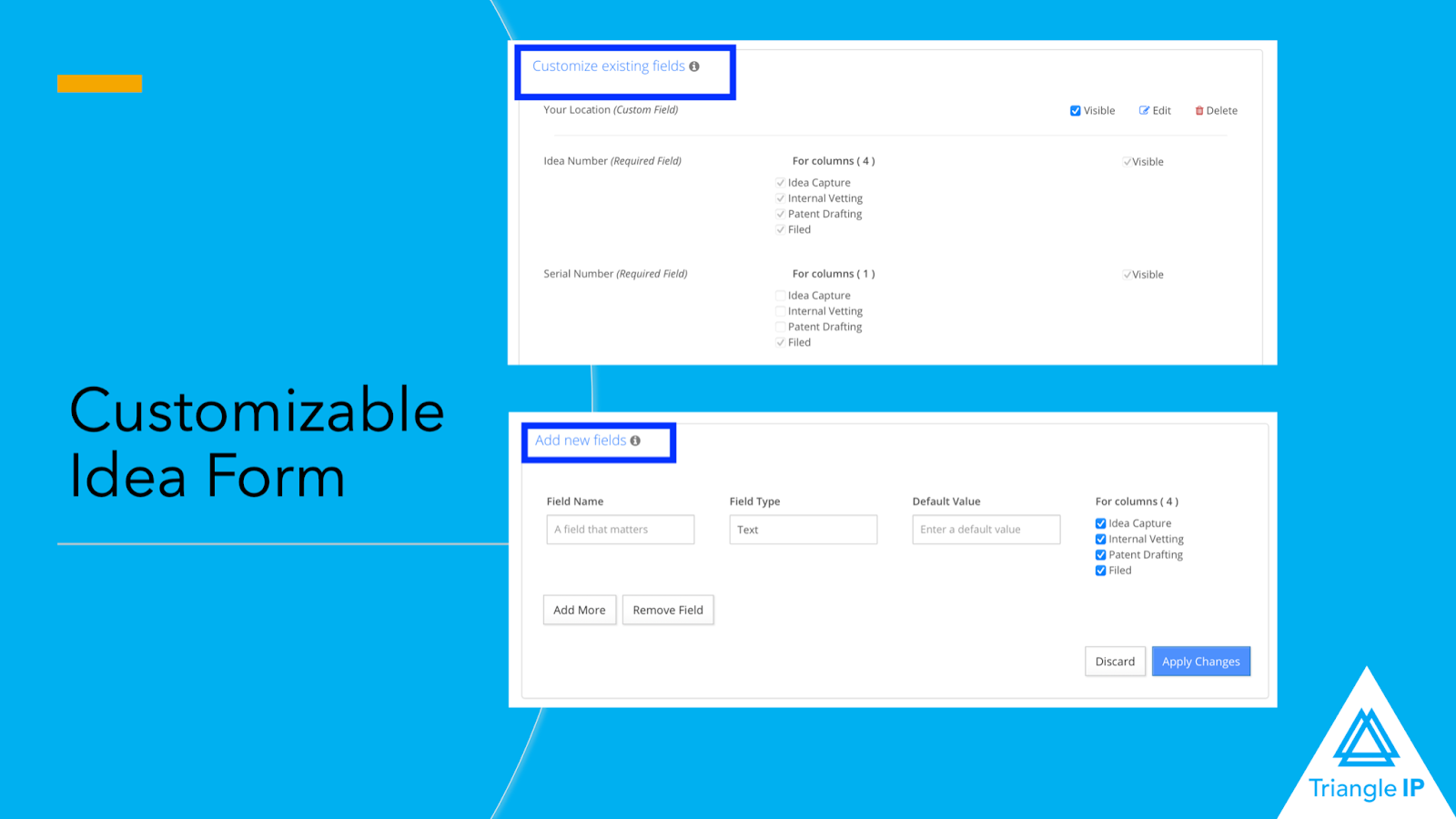 Customizable Invention Disclosure Form (Medium in Length)