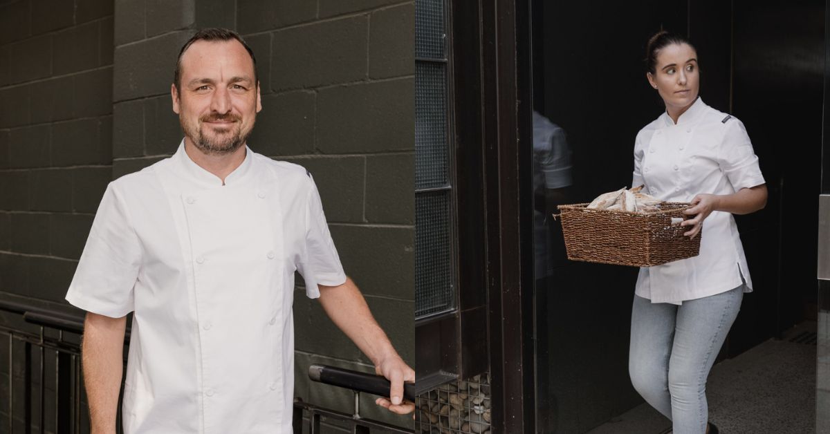 Executive Chef Chris Norman, Executive Pastry Chef Alex Norman  