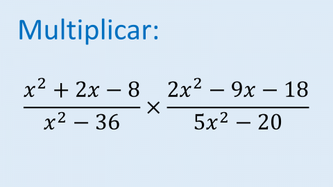 Resultado de imagen de ejercicios multiplicacion y division de fracciones algebraicas