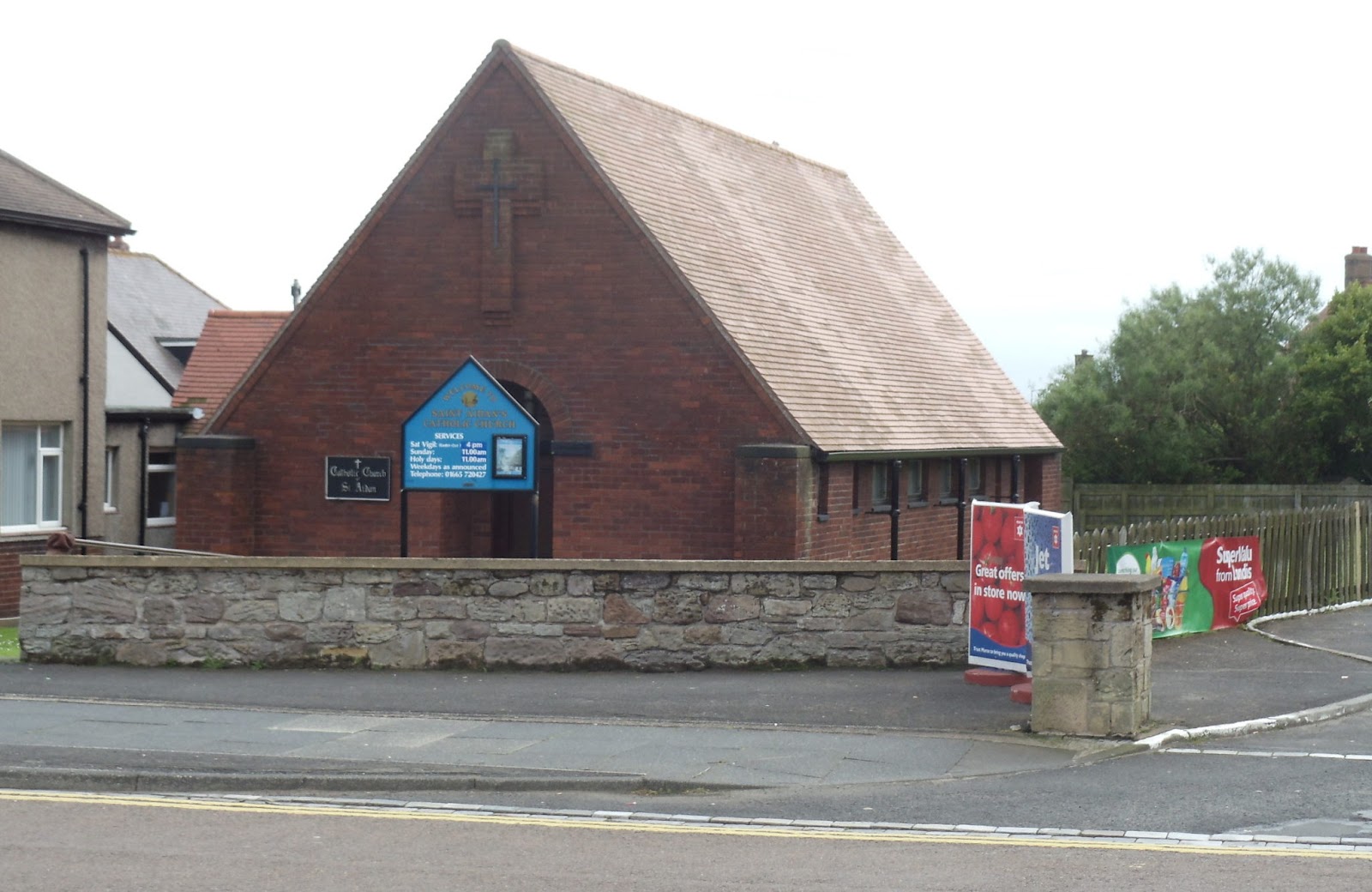 St. Aidan’s Church in Seahouses