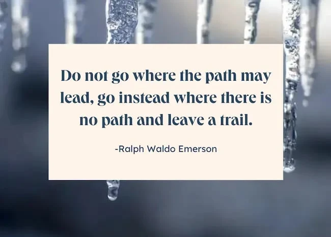 famous life quote in english from ralph waldo emerson