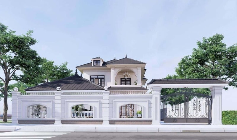 biệt thự sân vườn đẹp