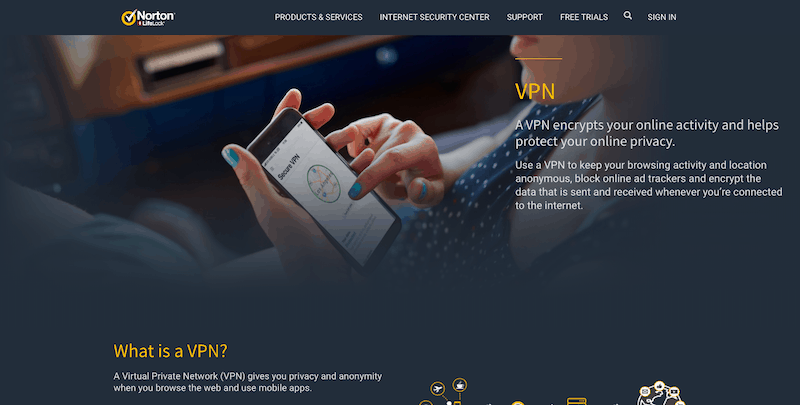 Meilleurs services VPN de 2019 : Norton Secure VPN