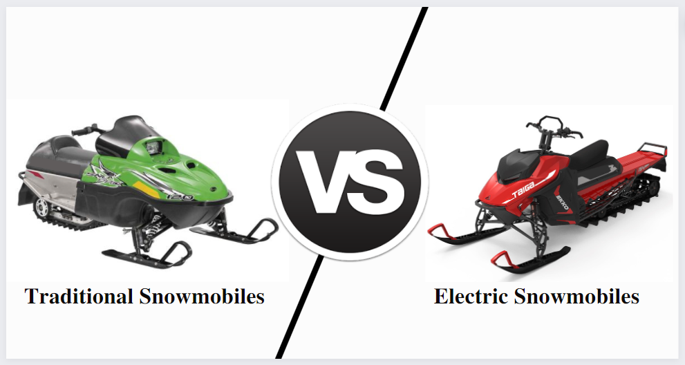 Difference Between Traditional Snowmobiles And Electric Snowmobiles 